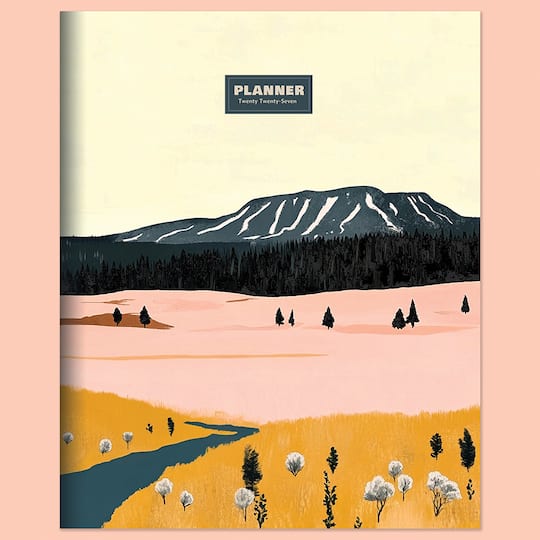 2027 Mountain Vista Medium Monthly Planner